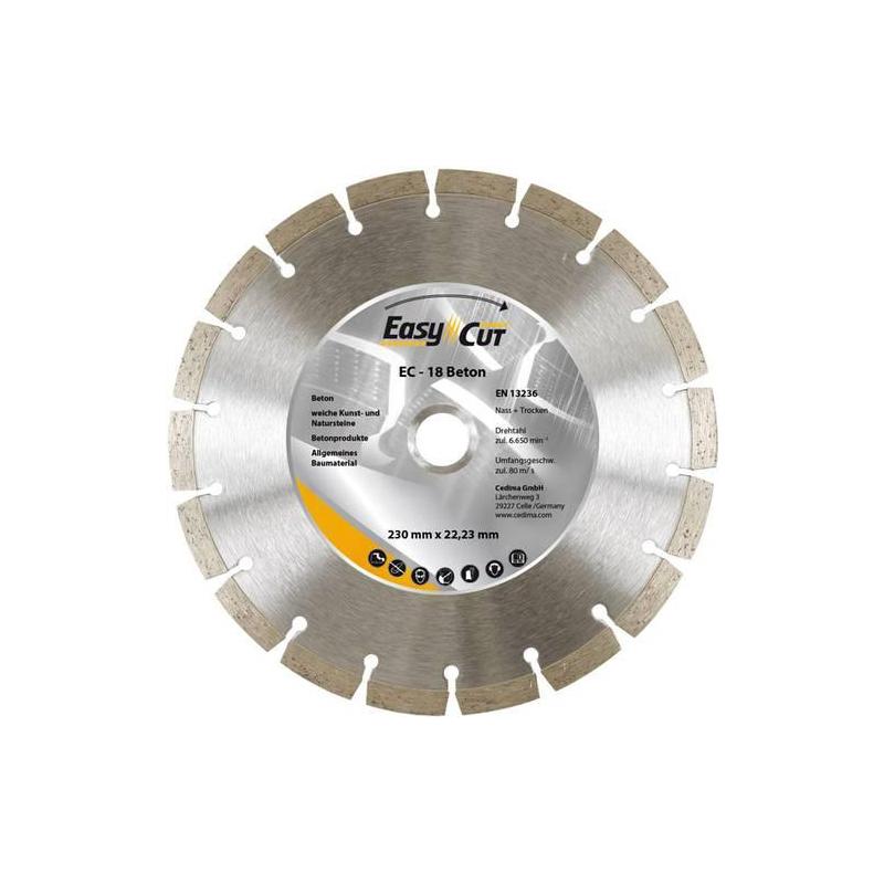 Diamantový pilový kotouč CEDIMA Easy-Cut typ EC-18, 125x1,9x10x22,23 mm • Vtools.cz
