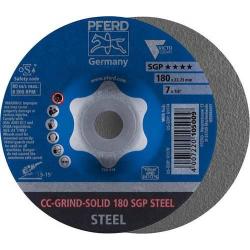 Brusný kotouč CC-Grind-Solid SGP STEEL 180 mm Pferd • Vtools.cz