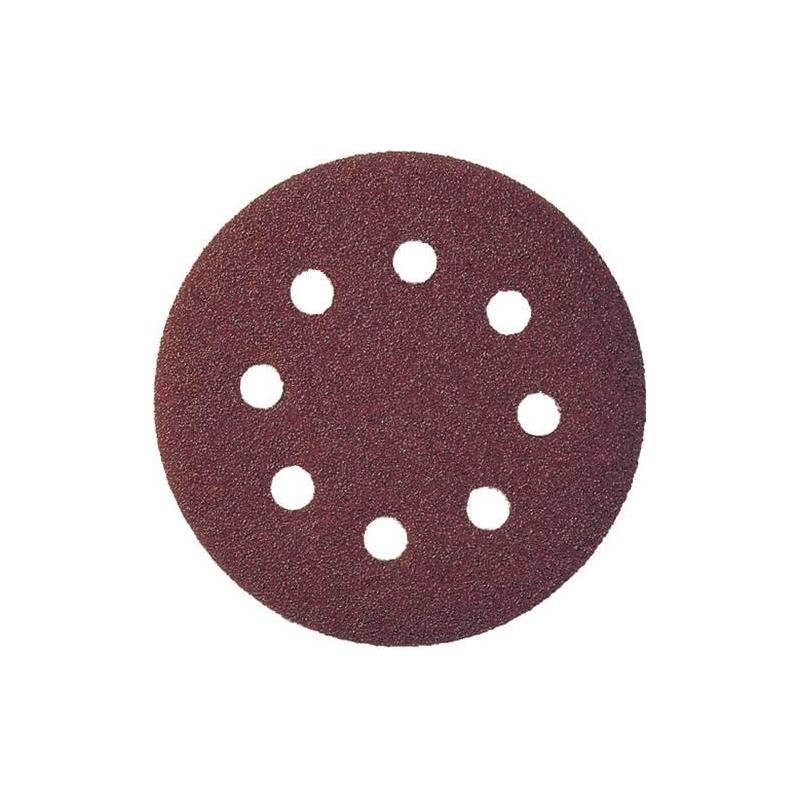 Velcro brusný kotouč 125 mm K180 8 otvorů Format • Vtools.cz