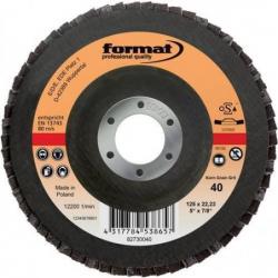 Brusný mopový kotouč se skleněným závitem 125 mm K 60 gewöl.  Format • Vtools.cz