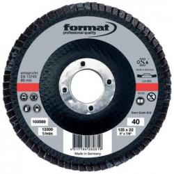 Brusný mopový kotouč 6 stupňů 125 mm K 60 gewöl. Format • Vtools.cz