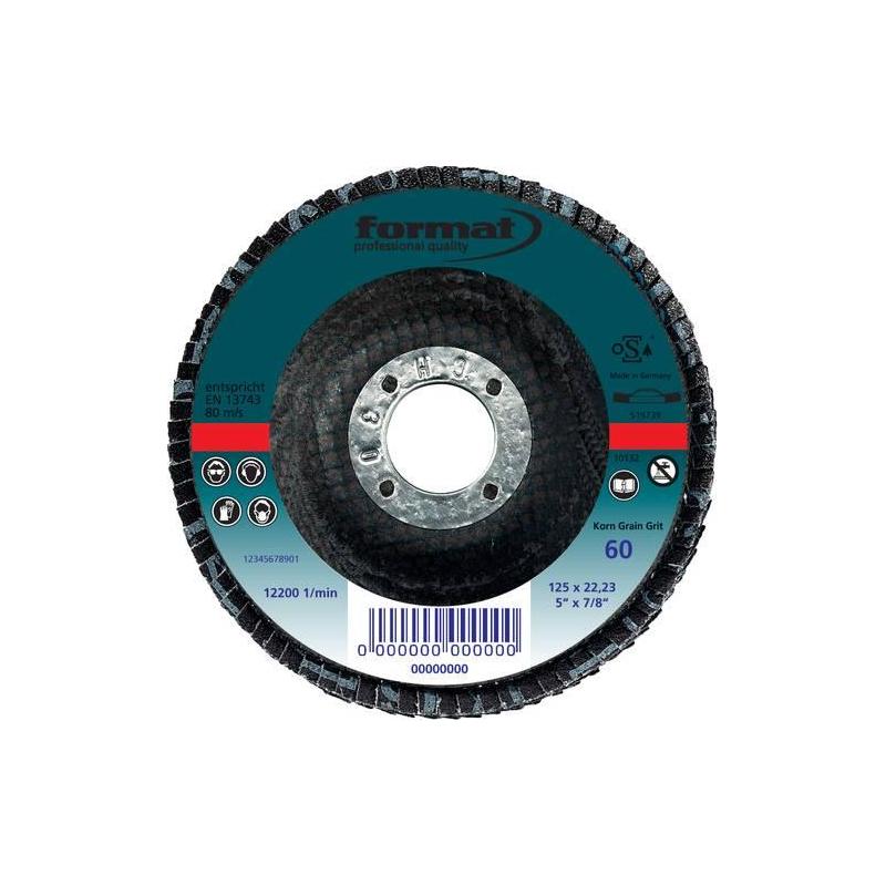 Brusný mopový kotouč, syntetický ha. 115 mm K 80 Format • Vtools.cz