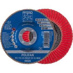 Ventilátorový brusný kotouč.COFREEZE 115 mm K 80 hm. koní • Vtools.cz