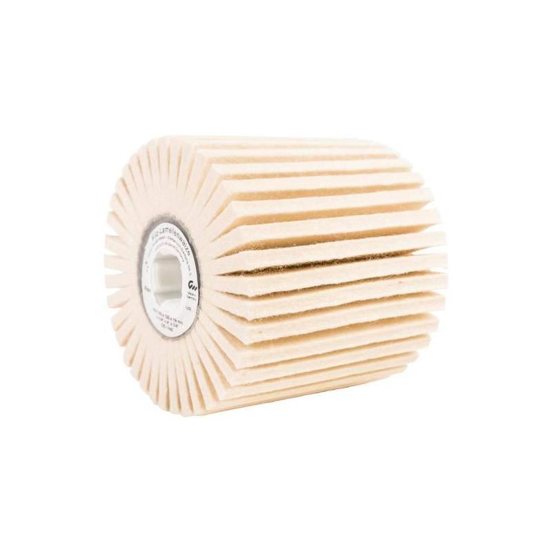 Váleček na leštění plstěných chlopní 100x100x19 mm D5H40 Format • Vtools.cz