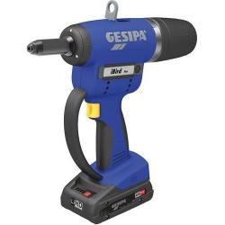 GESIPA Aku nýtovací pistole na trhací nýty iBird Pro (2,0 Ah) • Vtools.cz