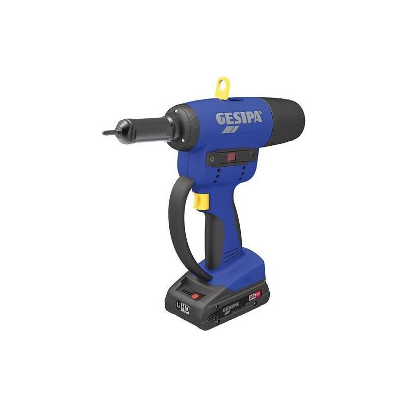 GESIPA Aku usazovačka matic trhacích nýtů FireBird Pro Gold LBOXX Gesipa 1679674 • Vtools.cz