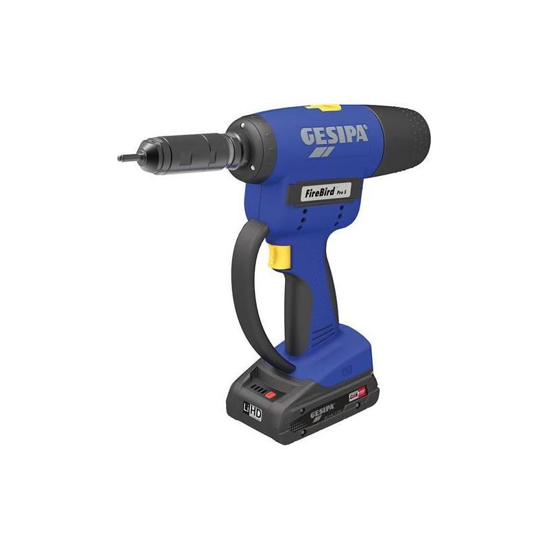 GESIPA Aku usazovačka matic trhacích nýtů FireBird Pro S Gold LBOXX Gesipa 1679678 • Vtools.cz