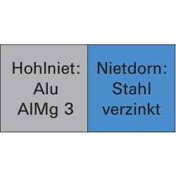 Slepý nýt Alu velká hlava K14 5 x25 mm Gesipa • Vtools.cz