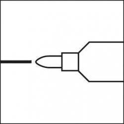 MARKAL barva z nerezové oceli, bílý popisovač • Vtools.cz