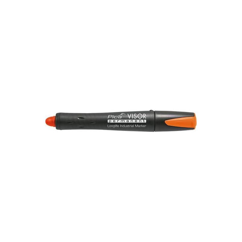 Permanentní popisovač VISOR industrial orange Pica • Vtools.cz