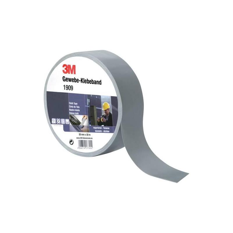 3M textilní lepicí páska 1900 50 mmx50m černá • Vtools.cz