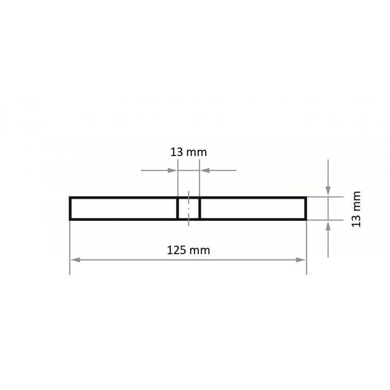 Čistící rouno ASVS univerzální 125x13 mm otvor 13 mm • Vtools.cz
