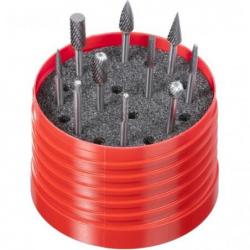 Sada fréz  LUKAS F10 10dílná stopka mm stopka 3 mm • Vtools.cz