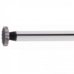 Minifréza MF HSS válcového tvaru pro nerezovou ocel/ocel 6x1 mm stopka 3 mm • Vtools.cz