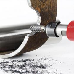 Fréza LUKAS HFC válcového tvaru na nerezovou ocel/ocel 10x20 mm stopka 6 mm • Vtools.cz