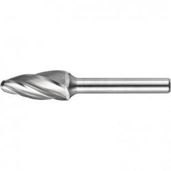 Fréza LUKAS HFF Kulatý zahnutý tvar na hliník 3x13 mm stopka 3 mm • Vtools.cz