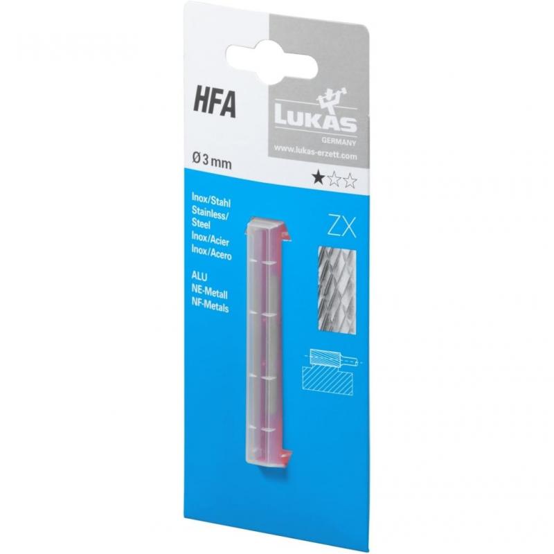 Fréza LUKAS HFG s ostřím univerzální 3x13 mm stopka 3 mm • Vtools.cz