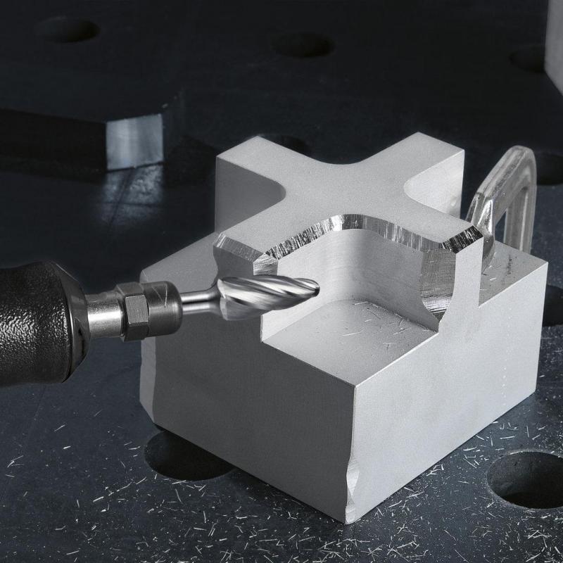 Fréza LUKAS HFF kuželová na hliník 12x25 mm stopka 6 mm • Vtools.cz