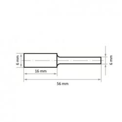 Frézy HSS MFAS válcového tvaru pro nerezovou ocel/ocel 6x16 mm stopka 6 mm • Vtools.cz