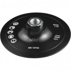 Držák nástrojů LUKAS GTHx pro brusné listy na suchý zip Ø 115 mm se závitem M14 • Vtools.cz