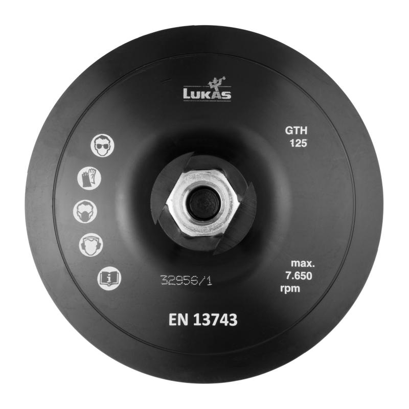 Držák nástrojů LUKAS GTH pro vliesové kotouče Ø 115 mm M14 pro úhlové brusky • Vtools.cz