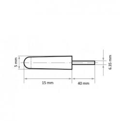 Držák nástrojů LUKAS GTKE pro brusná pouzdra se stopkou 5x15 mm 6,35 mm// (1/4") palce • Vtools.cz