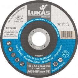 Řezný kotouč T41 na nerezovou ocel 100x1 mm rovný • Vtools.cz