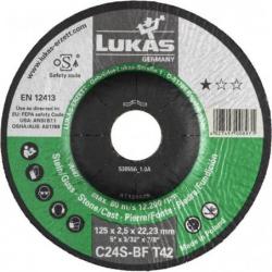 Řezný kotouč T42 na kámen 125x2,5 mm s klikou • Vtools.cz