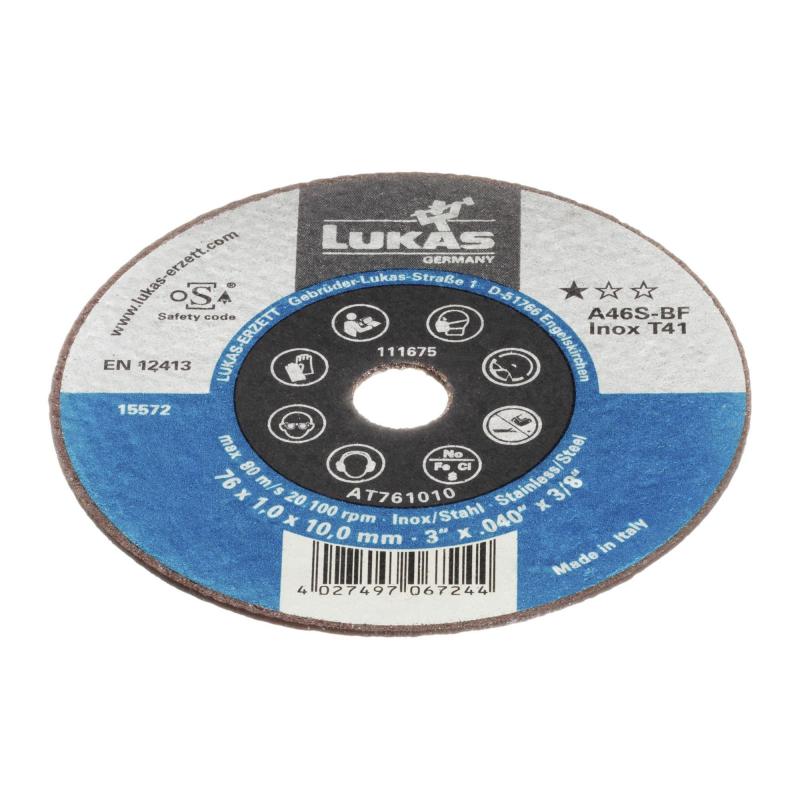 Řezný kotouč T41 pro nerezovou ocel 50x1 mm rovný • Vtools.cz