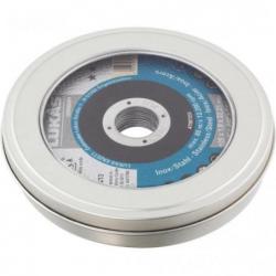 10x řezný kotouč v plechu T41 na nerezovou ocel 125x1 mm rovný • Vtools.cz