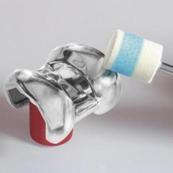 Leštící tělísko P3ZY válcové 30x40 mm stopka 6 mm plst na lešticí pasty • Vtools.cz