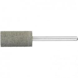 Leštící tělísko P6ZY Válcové jemné 40x40 mm stopka 6 mm zrnitost karbidu křemíku 150 • Vtools.cz