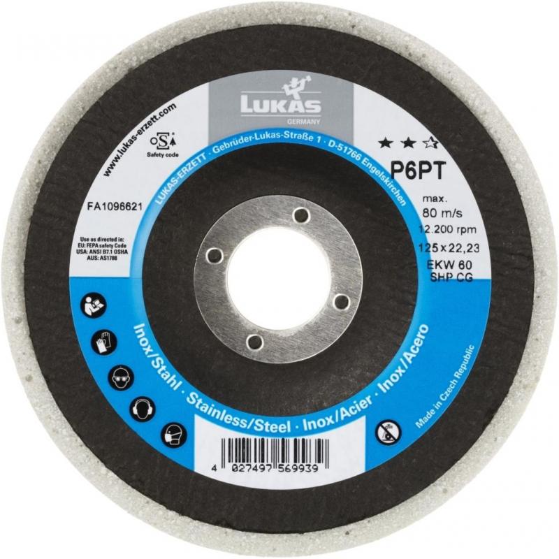 Lešticí kotouč P6PT Ø 125 mm střední • Vtools.cz