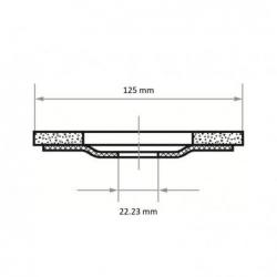 Lešticí kotouč P6PT Ø 125 mm ultra jemný • Vtools.cz