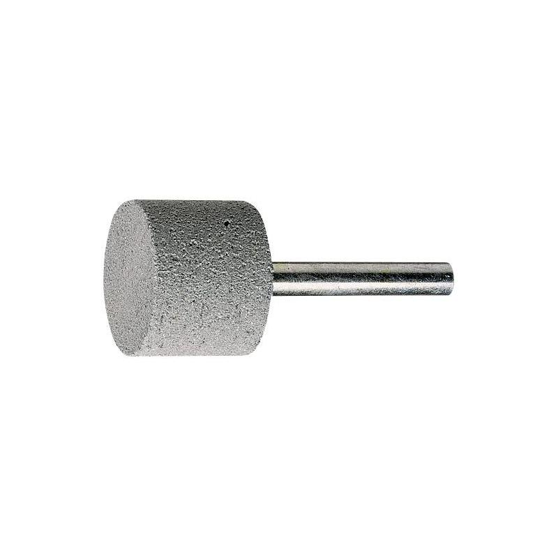 Leštící tělísko P6ZY válcového tvaru s velmi jemnou stopkou 16x20 mm a 3 mm karbidu křemíku • Vtools.cz