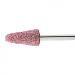 Brusné tělísko KE s kulatým kuželem pro nerezovou ocel 32x50 mm stopka 6 mm • Vtools.cz