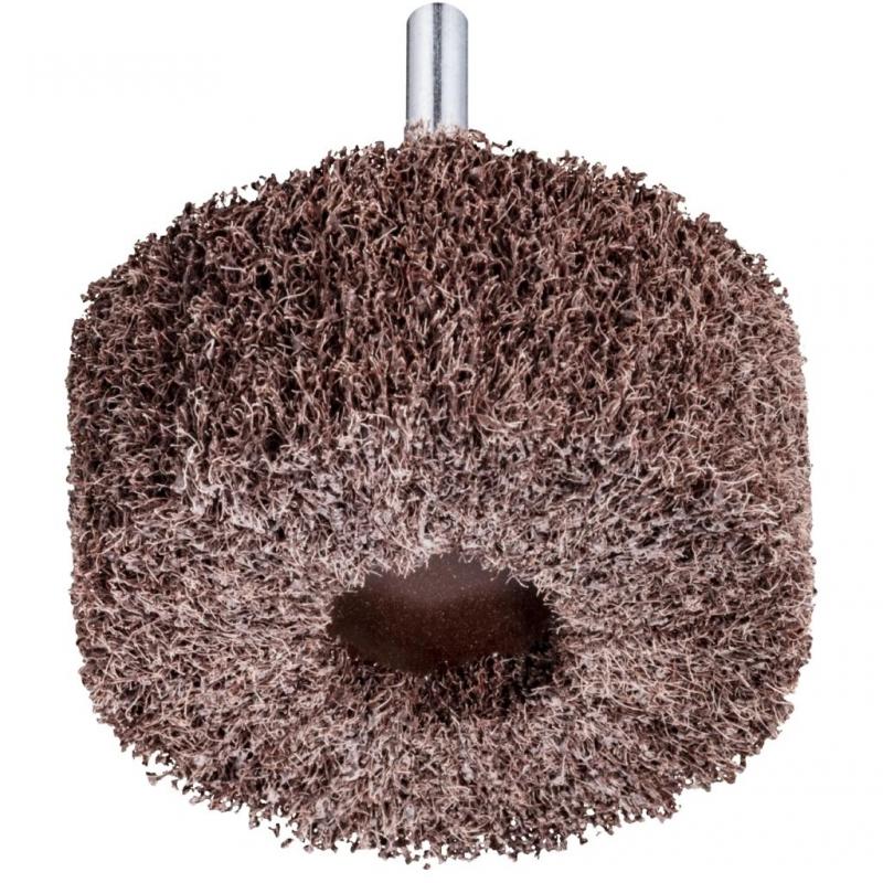 Brousící vějíř SFV univerzální 60x50 mm stopka 6 mm korund zrnitost 100 • Vtools.cz