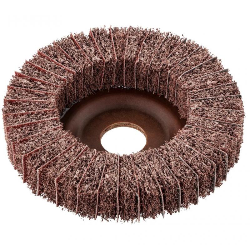 Lamelový brusný kotouč SLTM univerzální Ø 115 mm korundová zrnitost 100/80 • Vtools.cz