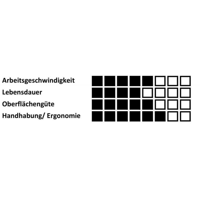 Lamelový brusný kotouč SLTM univerzální Ø 115 mm korundová zrnitost 100/80 • Vtools.cz