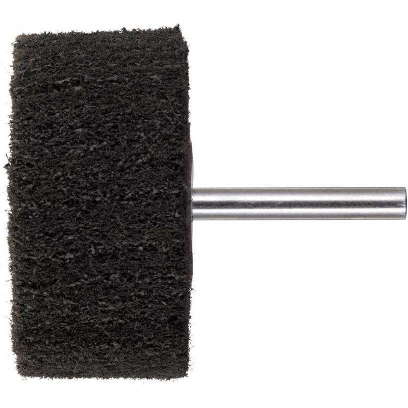 Brousící vějíř SFV pro nerezovou ocel 80x50 mm stopka 6 mm zrnitost karbid křemíku 180 • Vtools.cz