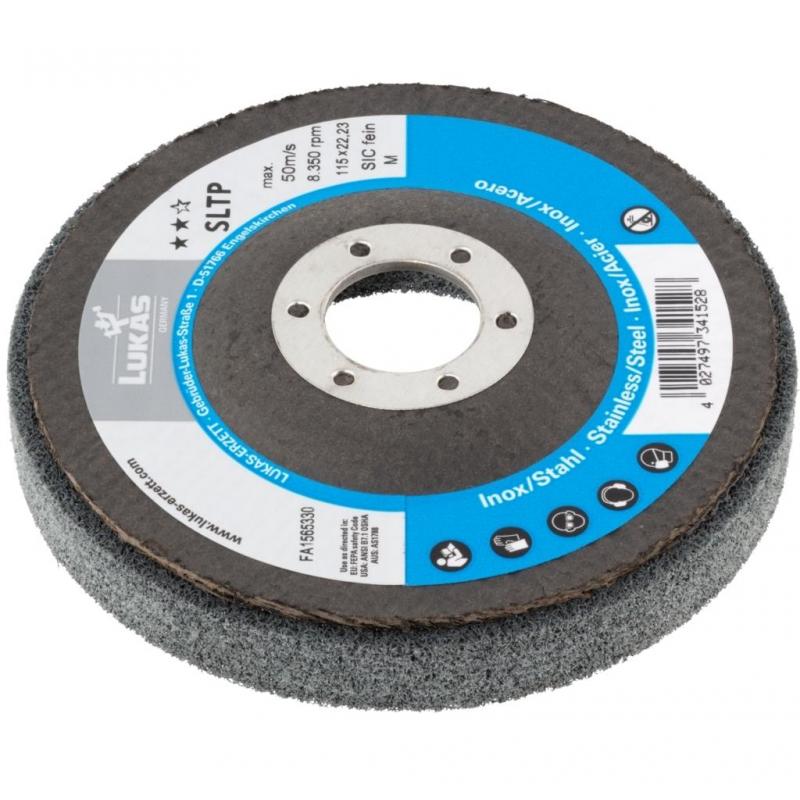 Lamelový brusný kotouč SLTP univerzální Ø 115 mm karbid křemíku jemná zrnitost • Vtools.cz