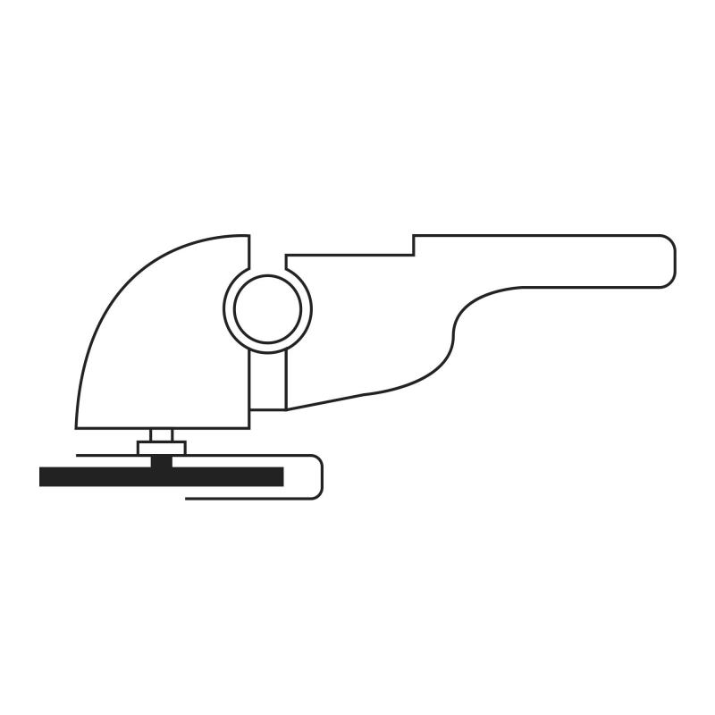 Lamelový brusný kotouč SLTO univerzální Ø 115 mm korund zrnitost 60 • Vtools.cz
