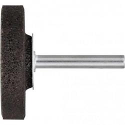 Brusné tělísko ZY2 válcového tvaru pro nástrojové oceli 40x10 mm stopka 6 mm • Vtools.cz