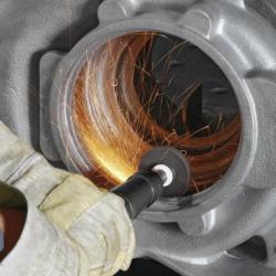 Brusné tělísko SP špičatý obloukový tvar pro nerezovou ocel 5x10 mm stopka 3 mm • Vtools.cz