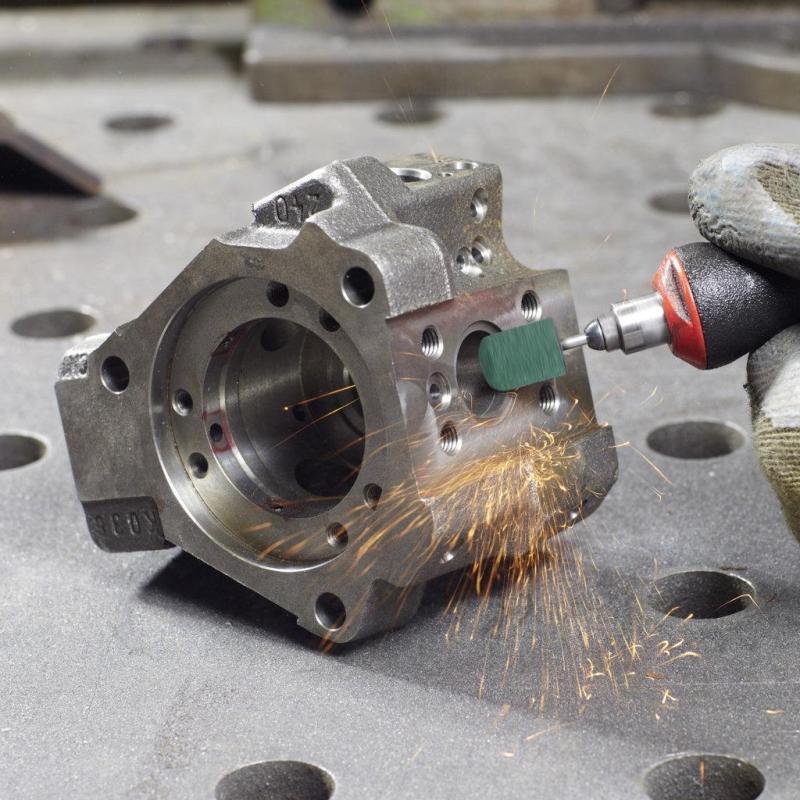 Brusná čepička SKZYS válcového tvaru univerzální 7x12 mm speciální korund zrnitosti 60 • Vtools.cz