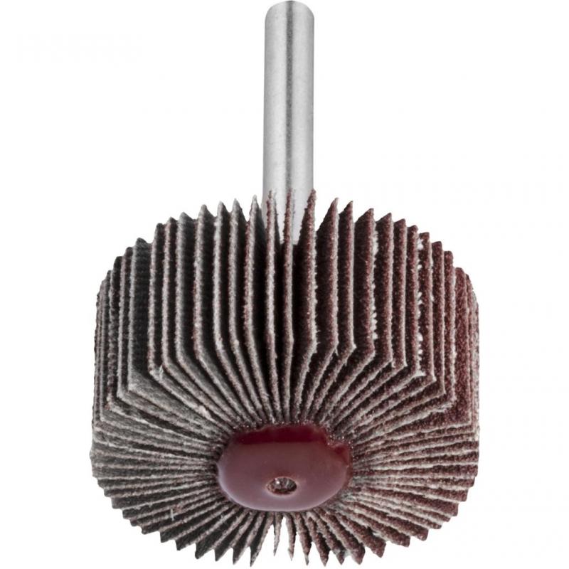 Brousící vějíř SFL univerzální 60x40 mm stopka 6 mm korund zrnitost 320 • Vtools.cz