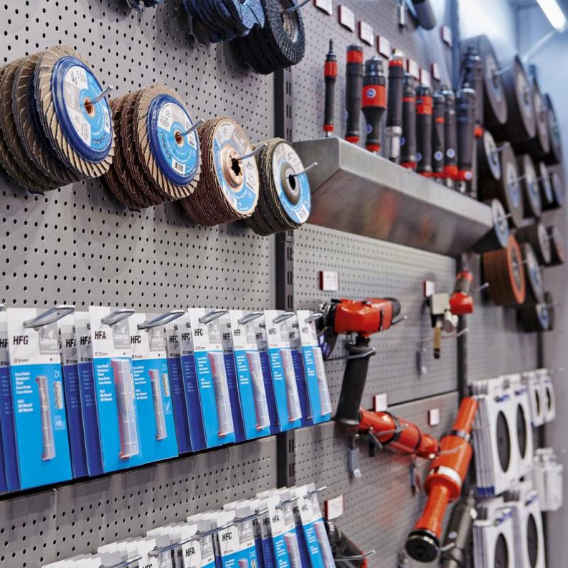 Brousící vějíř SFV univerzální 40x20 mm korund zrnitosti 180 • Vtools.cz