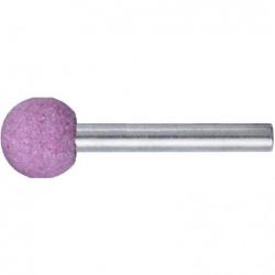 Brusné tělísko KU tvaru koule pro ocel/ocelovou odlitek 8x8 mm stopka 6 mm • Vtools.cz