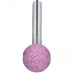 Brusné tělísko KU tvaru koule pro ocel/ocelovou odlitek 8x8 mm stopka 6 mm • Vtools.cz