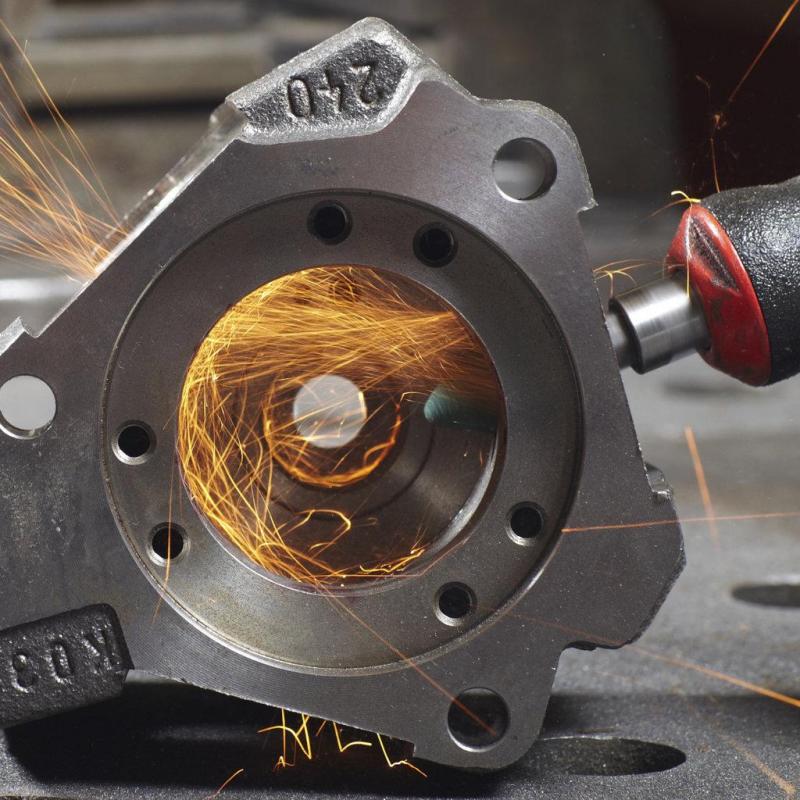 Brusná čepička SHKE válečkový kužel pro ocel 23x85 mm speciální zrnitost oxidu hlinitého 80 • Vtools.cz